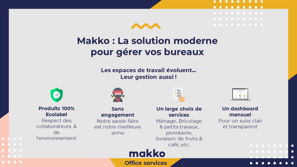 Makko ménage bureaux