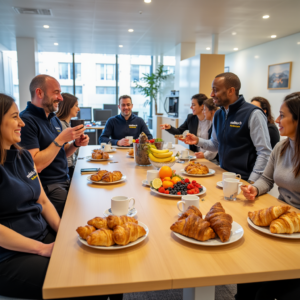 petit déjeuner d'entreprise