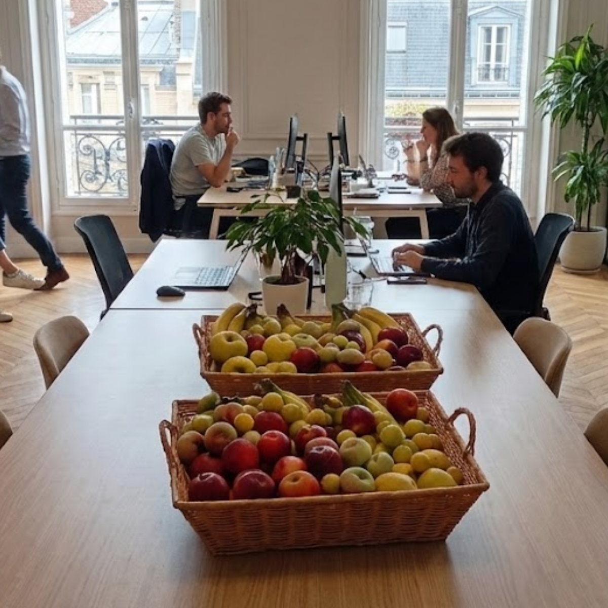 Livraison de fruit bio en entreprise