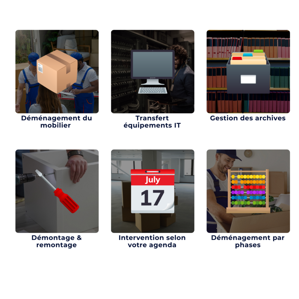 Déménagement de bureaux