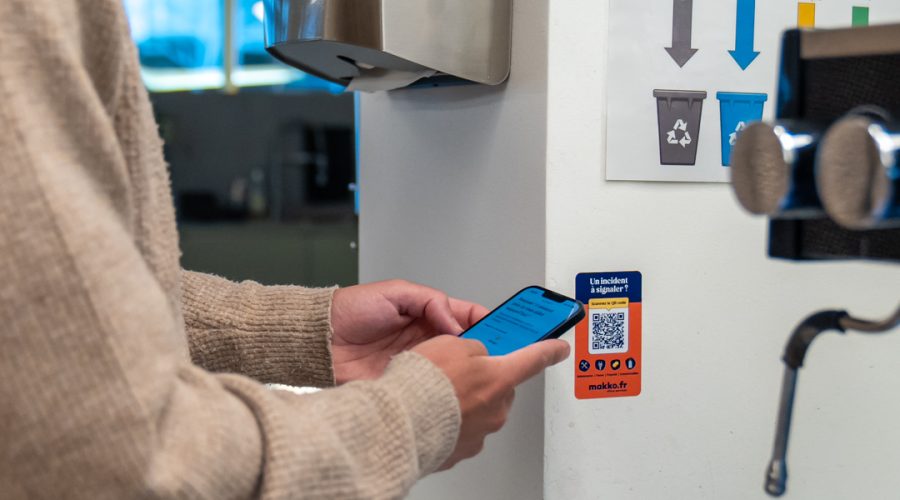 Description de la technologie qr code de makko